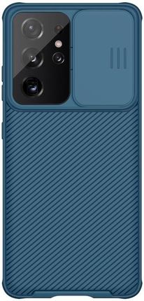 Nillkin Etui CamShield Pro Samsung Galaxy S21 Ultra niebieskie