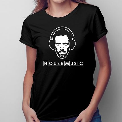 (Dr) House Music - damska koszulka na prezent