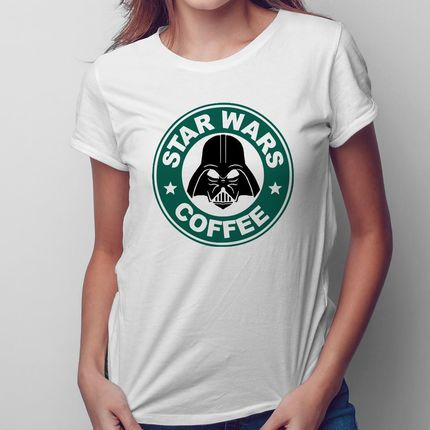 Star Wars Coffee - damska koszulka na prezent