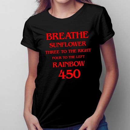 Breathe - damska koszulka na prezent
