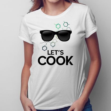 Let's cook - damska koszulka na prezent