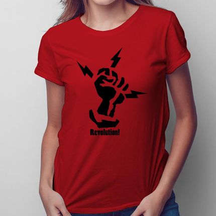 Revolution - damska koszulka na prezent