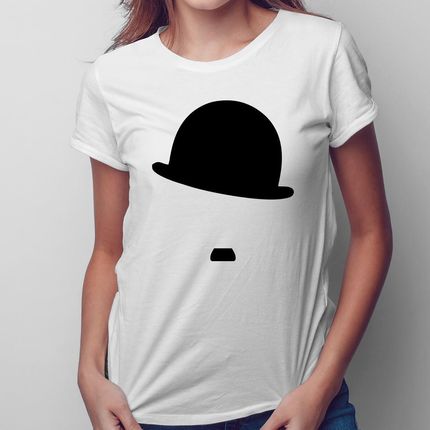Charlie Chaplin - damska koszulka na prezent