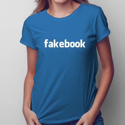 Fakebook - damska koszulka na prezent