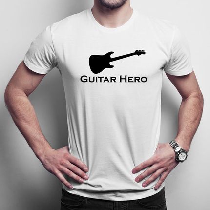 Guitar Hero męska koszulka na prezent