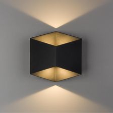 Zdjęcie Kinkiet Lampa Loft Triangles Led 8142 Nowodvorski Metalowa Oprawa Geometryczna Led 10W 3000K Elewacyjna Ip54 Czarna - Wolsztyn
