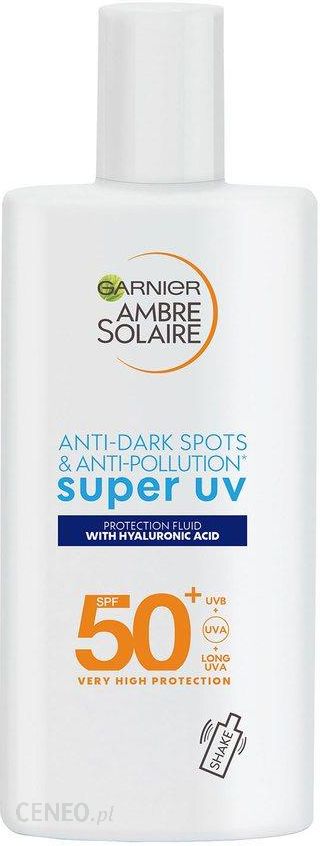 Garnier Ambre Solaire Opalania Fluid ml Emulsja Protection Sensitive SPF50 + Face 40 - ceny Opinie Do na i expert UV