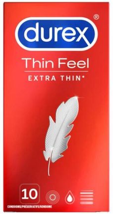 Prezerwatywy Durex Thin Feel Extra Thin 10 Szt