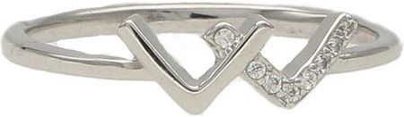 Diament Pierścionek srebrny z cyrkoniami DIAPRS1947925
