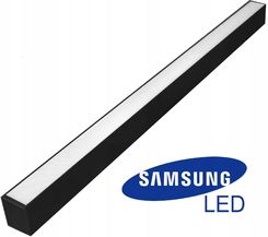 Linia Świetlna 1 2M Czarna 40W 4000K Led Samsung (13015) - Lampy ścienne
