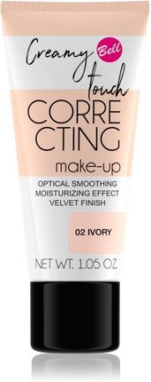 Bell Creamy Touch Correcting Make-Up Podkład 02 Ivory Korygujący Niedoskonałości Cery 30 g
