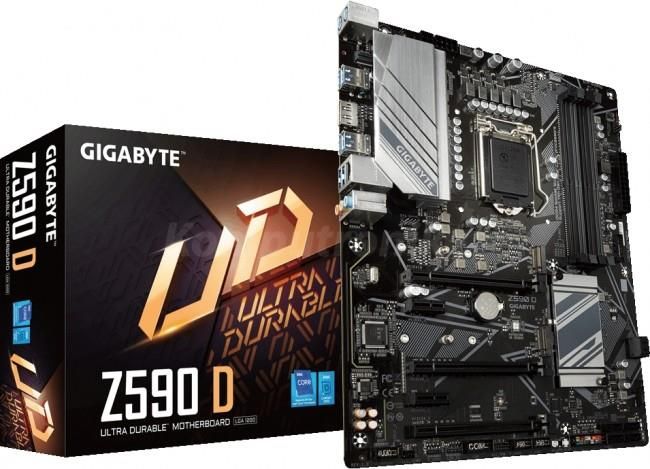 Gigabyte z590 d обзор