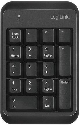 Logilink Klawiatra Numeryczna Bluetooth V5.1 Czarna (ID0201)