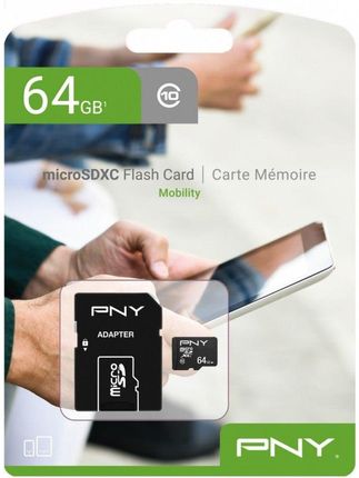 Pny MicroSD 64GB (SDU64G10PPLMOBEF)