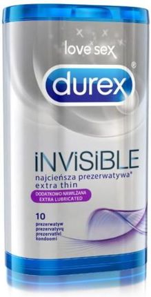 Durex Prezerwatywy Durex Invisible 10 szt