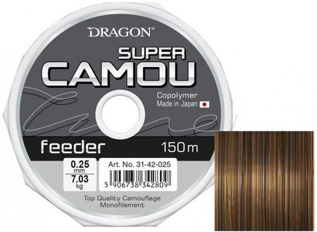 Dragon Żyłka Super Camou Feeder 0.16Mm 150M 31-42-016