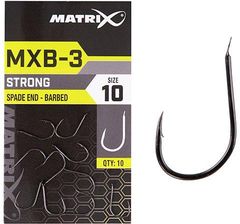 Matrix Mxb-3 Size 10 Barbed Spade End Black Nickel 10Pcs (2018274)