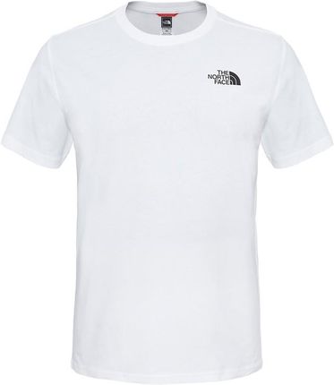 Koszulka The North Face M Simple Dome Tee męska Kolor Biały, Rozmiar XS