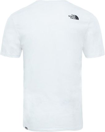 Koszulka The North Face M Easy Tee męska Kolor Biały Koszulka The North Face M Easy Tee męska Kolor Biały