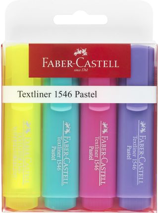 Faber-Castell Zakreślacz Pastel Kpl. 4Szt.