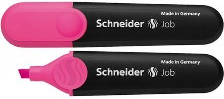 Schneider Zakreślacz Job 1-5mm Różowy 10Szt.