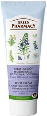 Emolium Green Pharmacy Krem Do Stóp Przeciw Odciskom I Zgrubieniom Kwasy Aha Olejek Cedrowy 50Ml