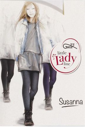 Gatta Little Lady Line Susanna - Rajstopy Dziecięce Melanżowe