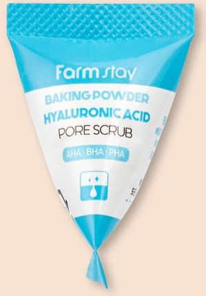 Farmstay Baking Powder Hyaluronic Acid Pore Scrub Peeling Do Twarzy Z Sodą I Kwasem Hialuronowym 7G 25 Szt