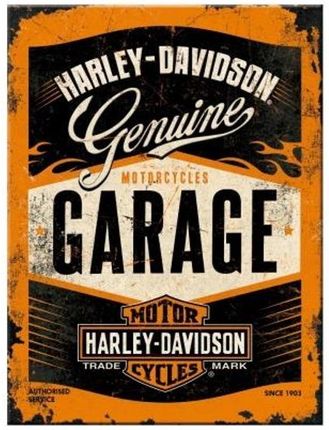 Nostalgic-Art Magnes Harley-Davidson Garage