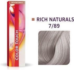 Wella Professionals Color Touch Rich Naturals profesjonalna demi- permanentna farba do włosów z wielowymiarowym efektem 7/89 60 ml