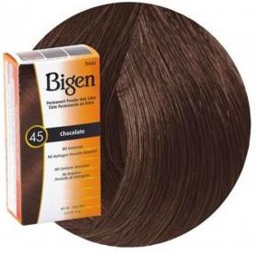 Bigen Farba trwała do włosów kolor CZEKOLADA 45 Permanent Powder Hair Color 6g