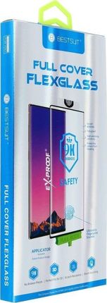 Partner Tele.Com Szkło hartowane Flexible Nano Glass 5D Full Glue do Samsung Galaxy Note 20 czarny (Hot Bending) działający czytnik