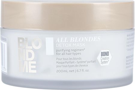 Schwarzkopf BlondMe All Blondes maska detox do włosów i skóry głowy 200ml