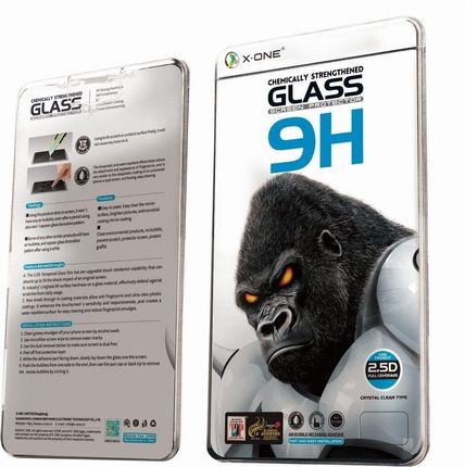 X-ONE Szkło hartowane Full Cover Extra Strong do iPhone 12 Pro Max 6,7 (full glue) czarny