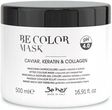 BE COLOR Be Hair Maska po koloryzacji dla włosów farbowanych z kawiorem, keratyną i kolagenem 500ml