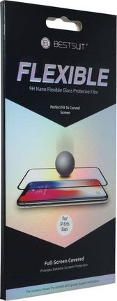 Partner Tele.Com Szkło hartowane Flexible Nano Glass 5D Full Glue do iPhone 12 Pro Max 6,7 czarny