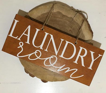 Laundry Room Dekoracyjna Deska Z Napisami