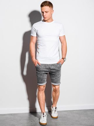 T shirt męski basic S1370 biały S - Ceny i opinie T-shirty i koszulki męskie MUHH