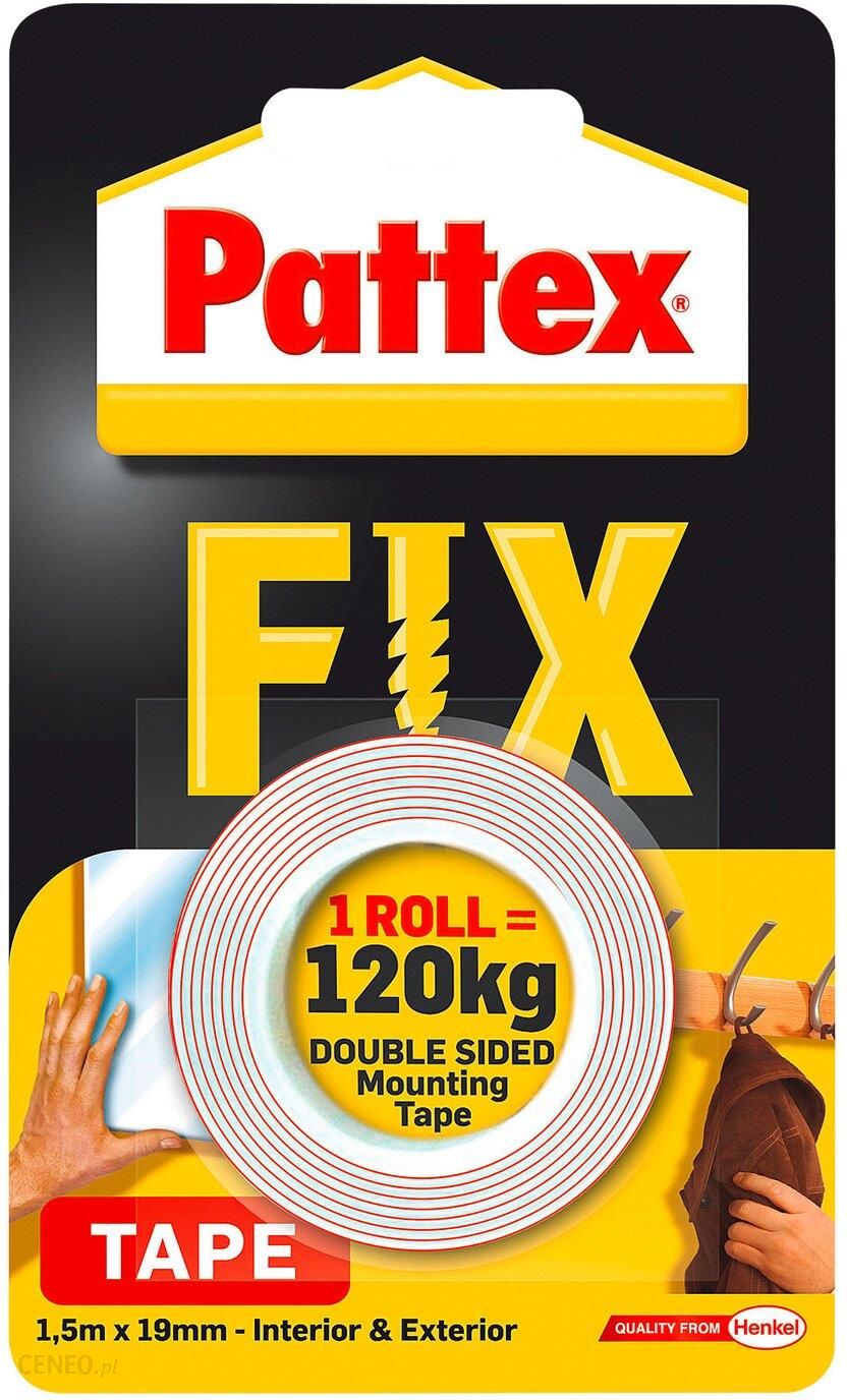 New meaning imply Publicity Taśma dwustronna Pattex Power Fix 19mm x1,5m - Opinie i ceny na Ceneo.pl
