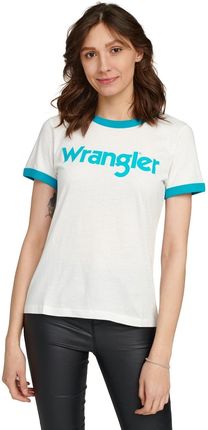 WRANGLER RINGER TEE OFF WHITE W7Z3EV737