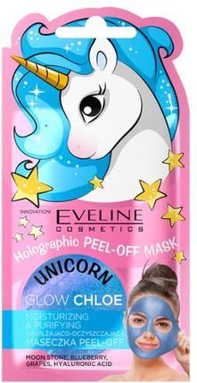 Eveline Cosmetics Eveline Galaxity Holographic Rozświetlająco-Nawilżająca Maseczka Holograficzna 10Ml