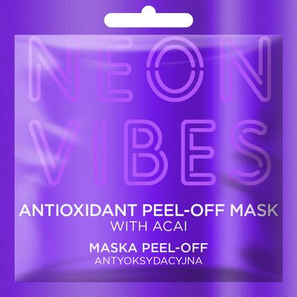 Marion Antyoksydacyjna Maseczka Do Twarzy Peel-Off Neon Vibes Antioxidant 8G