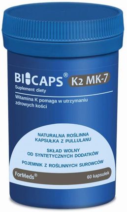 Formeds Bicaps K2 MK-7 60 kaps.