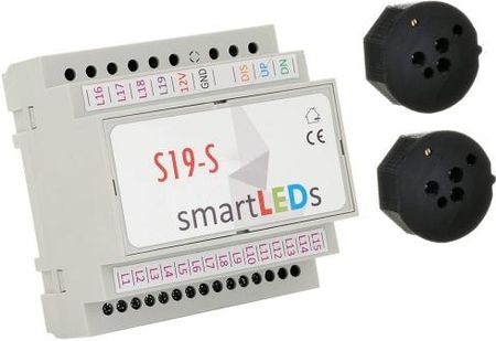 Smartleds Sterownik schodowy LED S19-S (Standard) z 2 czujnikami ruchu