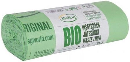 Biobag Worki Na Odpady Organiczne I Zmieszane W 100% Biodegradowalne Kompostowalne 75L Rolka 20Szt.