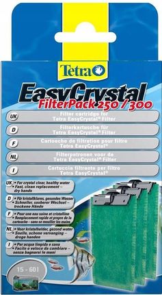 Tetra EasyCrystal 250/300 Wkłady do filtrów, 3 szt