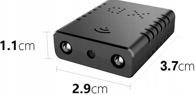 Ukryta Mini Kamera Ip Wifi Full Hd Android Ios Det - zdjęcie 3 Ukryta Mini Kamera Ip Wifi Full Hd Android Ios Det