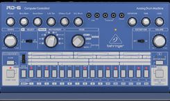 Zdjęcie ‌Behringer RD-6-BU Analogowa Maszyna Perkusyjna Niebieska - Bieruń