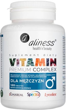 Aliness Vitamin Premium Complex dla mężczyzn 120 tabl