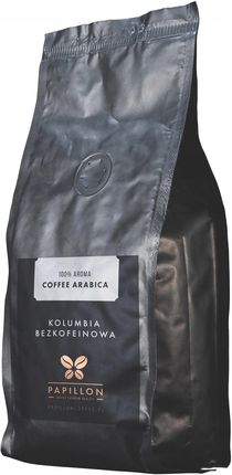 Papillon Coffee Kawa Kolumbia Bezkofeinowa Arabica 100% 0,5kg